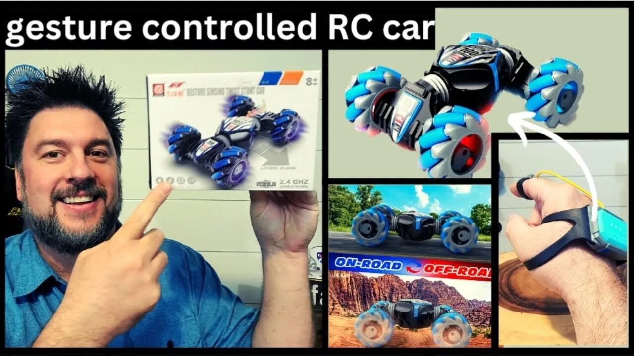 Gesture controlled RC car. Gesture controlled stunt car from Instagram [460]