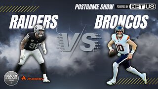 Raiders vs. Broncos - Week 12 - Postgame Show Powered by BetUS