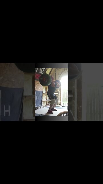 140 kg / 308 lb - Clean and Jerk (1+3) - Weightlifting Training