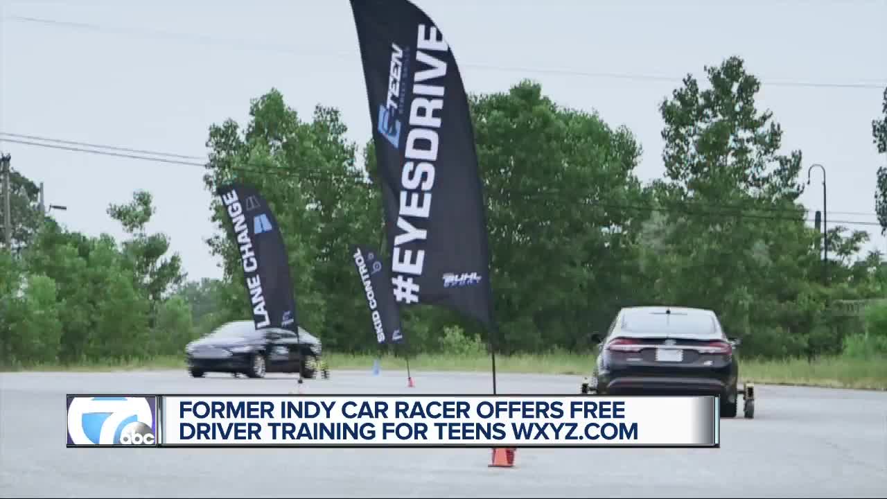Former Indy car racer offers free driver training for teens