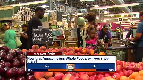 Amazon takes over Whole Foods, drops prices