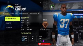 How To Create Rodney Harrison Madden 23