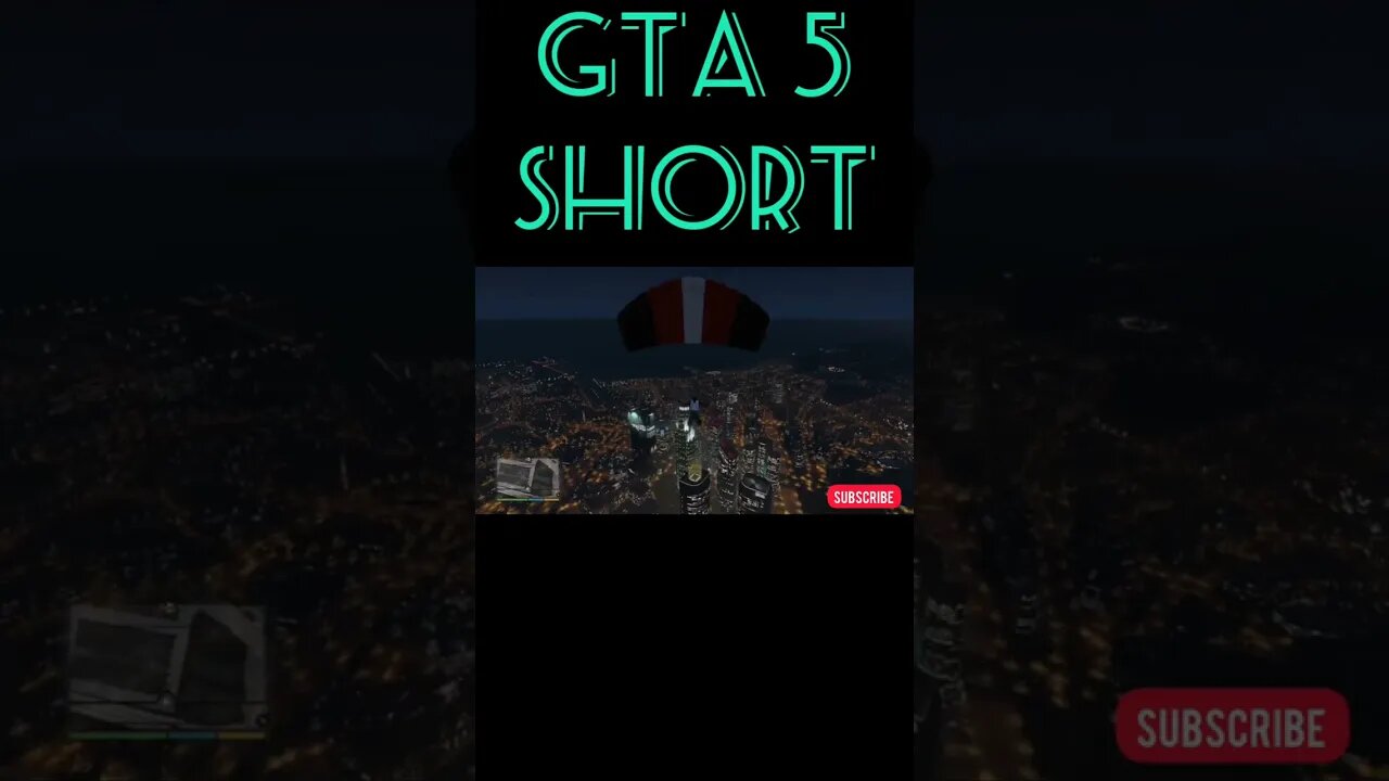 Land On the FIB Rooftop #gta #trendingshorts #gaming #reels