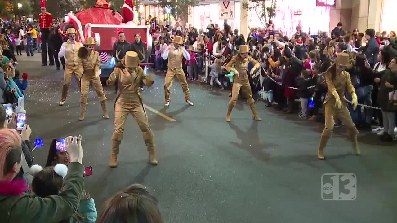 A look at Downtown Summerlin's holiday parade