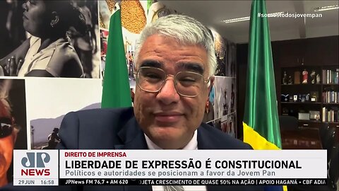 Bibo Nunes e Eduardo Girão saem em defesa da Jovem Pan após ação no MPF I PRÓS E CONTRAS