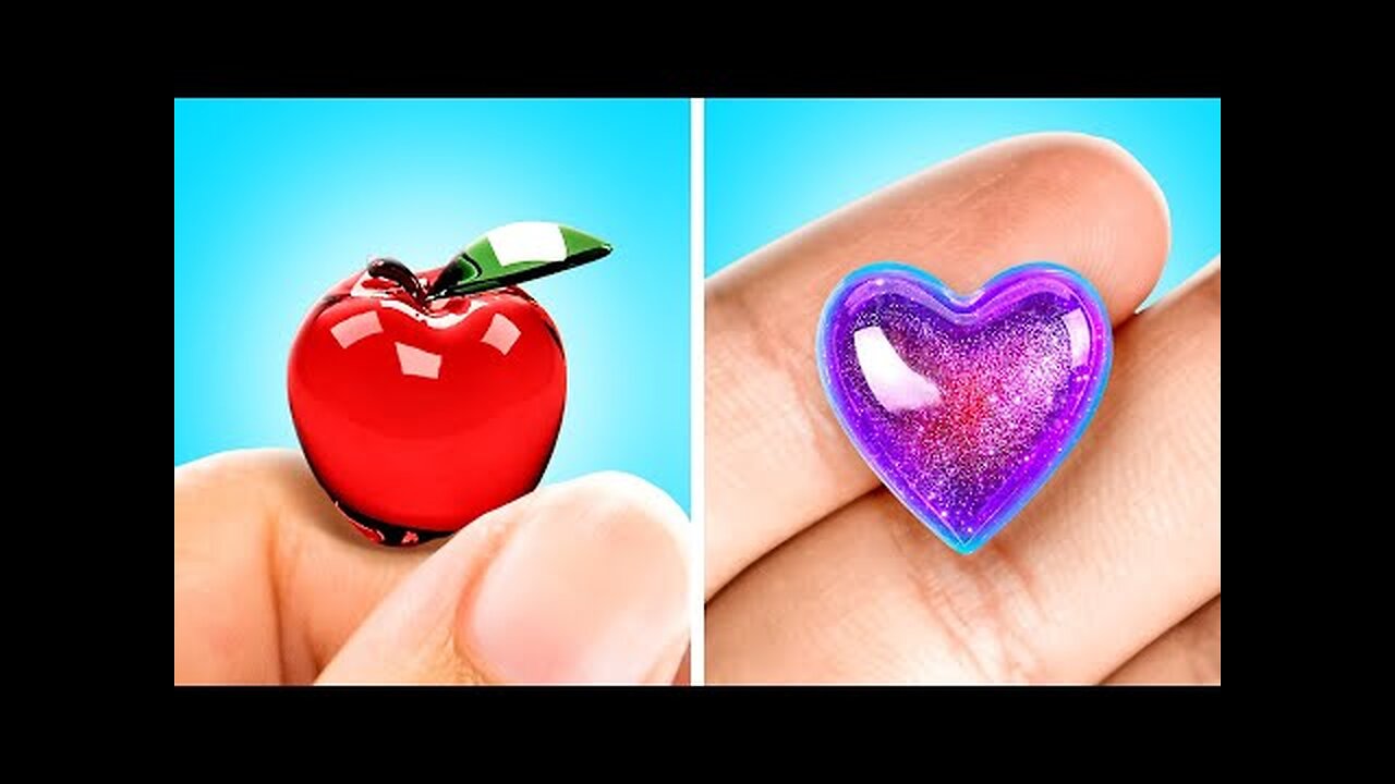 20+ Amazing Mini Crafts From Epoxy Resin 😍 Mini Polymer Clay Ideas That Look Really Cool!