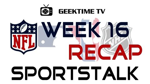 NFL Recap Week 16
