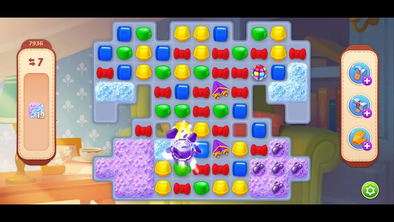 Playrix Homescapes Gameplay Walkthrough Level 7936