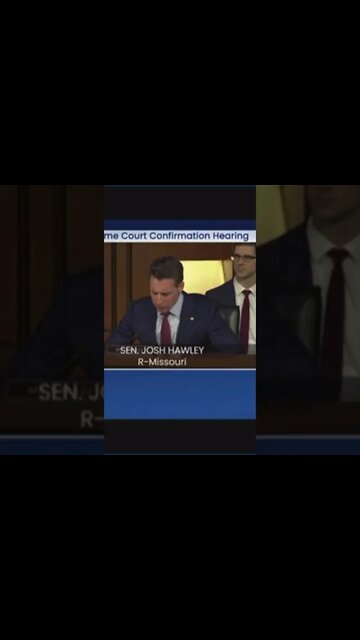 Supreme Court Confirmation Hearing part 1 #shorts