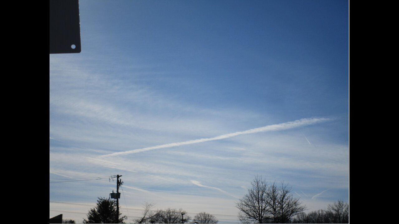 on the chemtrail line 12/12/24