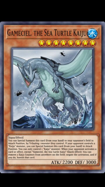 Yu-Gi-Oh! Gameciel, the Sea Turtle Kaiju