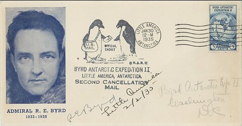 Admiral Byrd's Second Antarctica Expedition Video 1933-1935 [09.11.2023]