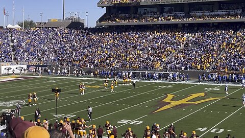 From the Arizona State-BYU game last Saturday afternoon