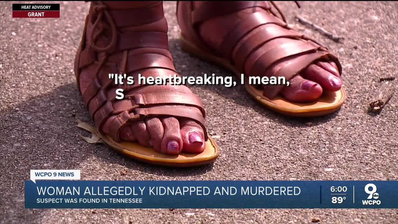 Kidnapped woman's body found with suspected killer inside her car