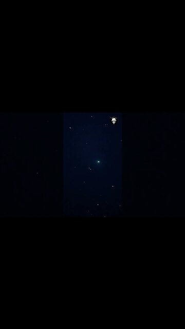 Comet ZTF Flying By Earth in Night Vision