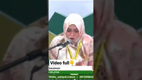 FINALIS MTQN XXIX KALSEL | HJ. RAUDHAH - KALIMANTAN SELATAN | TILAWAH DEWASA