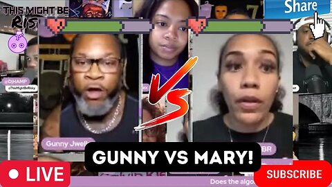 MARY VS GUNNY! R BLACK PPL FAT BECUZ OF GENETICS OR CULTURE??? LIVE DEBATE!