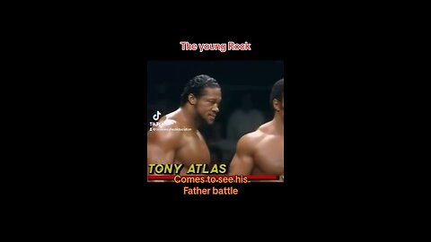 The Rock comes to see his father wrestle