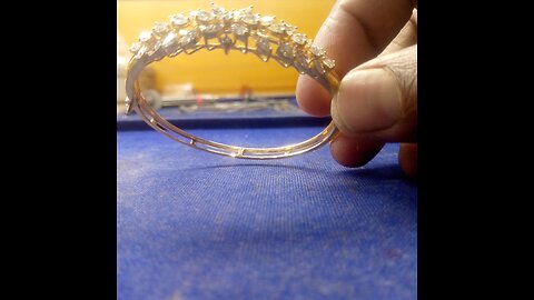 diamond bracelet 18 carat gold 5.5 carat diamond yellow gold