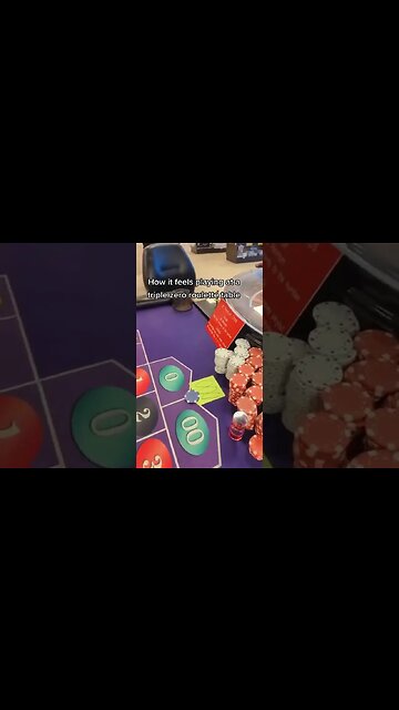 Don't play triple zero roulette #roulette #casino