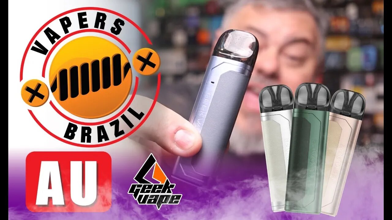 Geekvape AU Kit Pod - Serie U Pod - Review PTBR