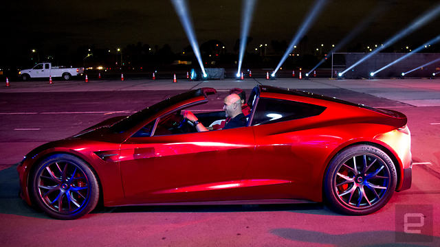 Watch The New Tesla Roadster Go 0-75 in 1.9 Seconds!!!