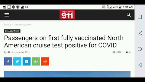 100% Vaccinated Cruise Attendees Test Positive For Covid...