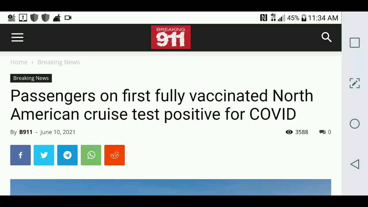 100% Vaccinated Cruise Attendees Test Positive For Covid...