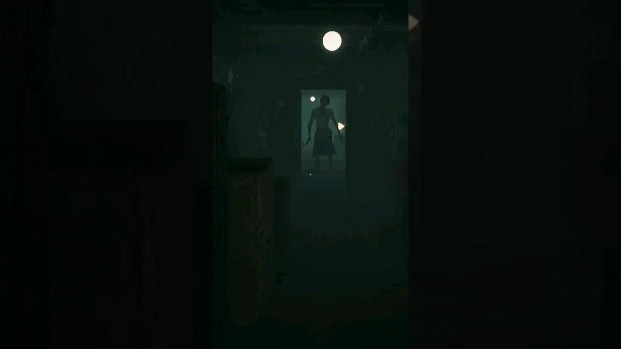 Who is at the end of the corridor? #shorts #shortshorror #scarygaming #horrorgaming