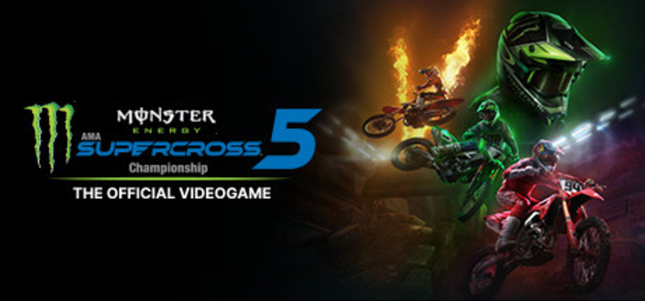 Monster Energy Supercross - The Official Videogame 5 - Analise do jogo, muito bom (PC/PS4&5/XONE&X)