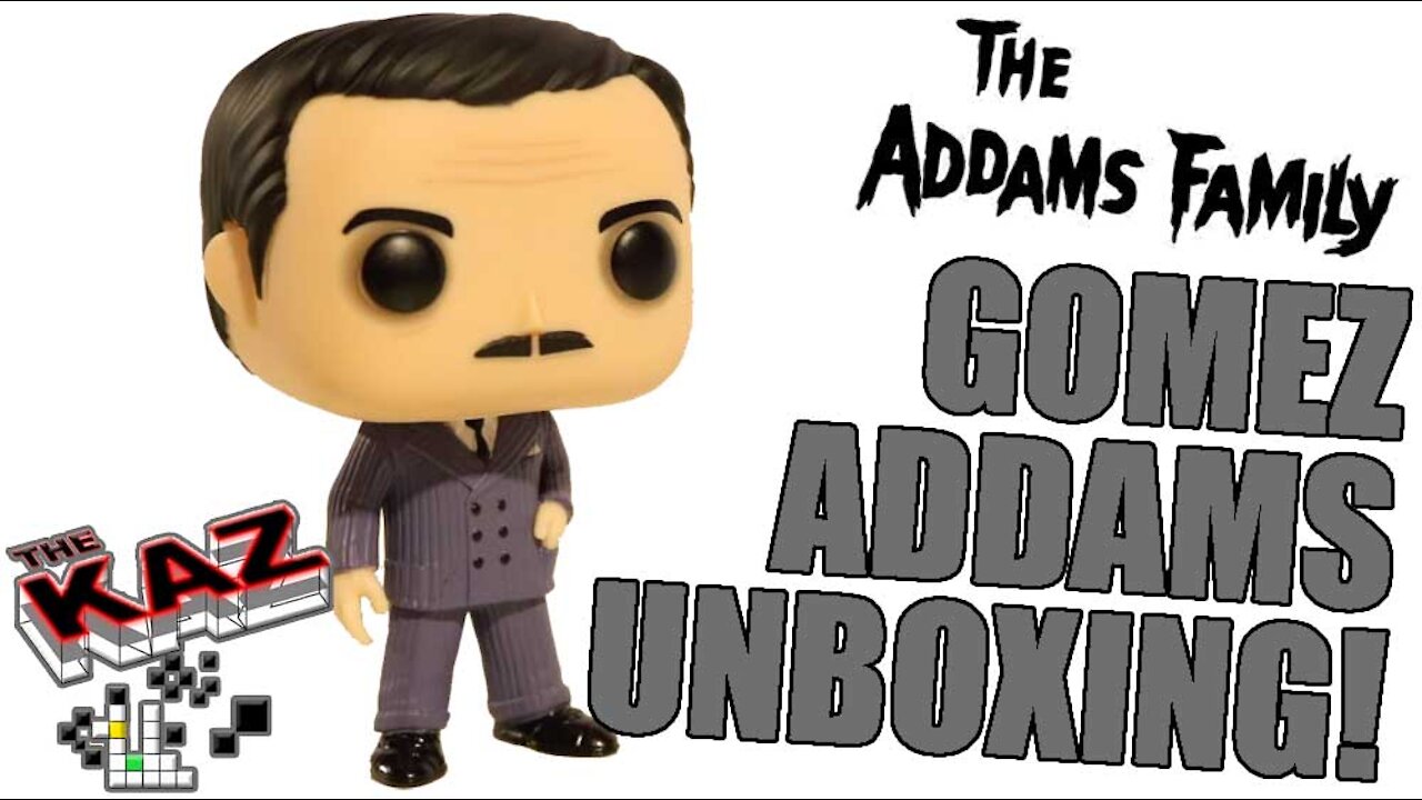 Gomez Addams Funko Pop Unboxing