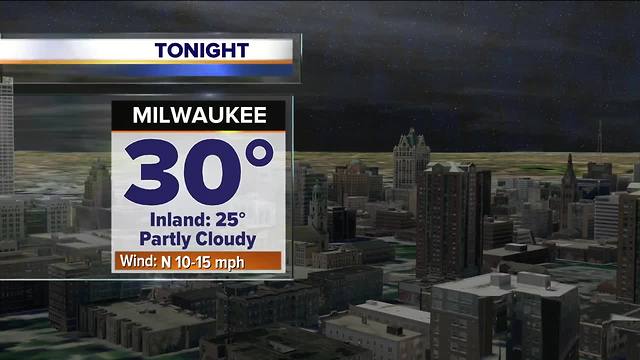 Cloudy and cool Thursday night