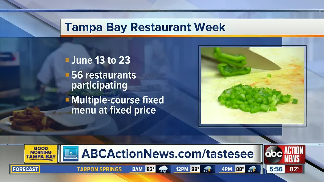 Tampa Bay Restaurant Week makes dining more affordable