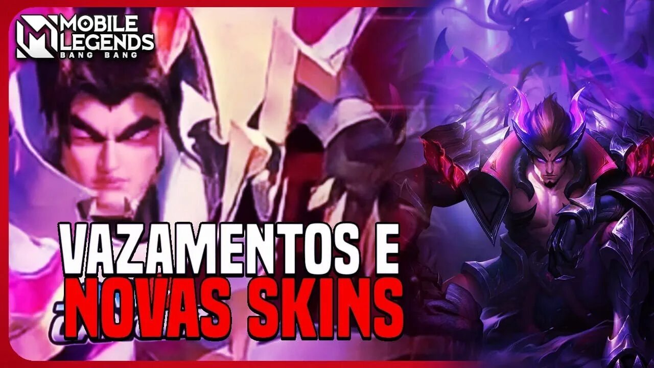 VAZOU O TEMA DO M5 DO DRAGÃO, SKIN PRO NATAN, SKIN PRA PHARSA E MAIS | MLBB