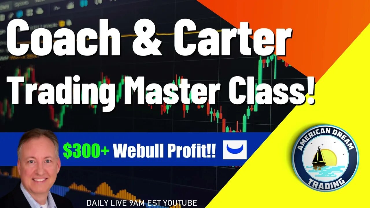 Trading Master Class Scalping Profits with the Coach Stock Market