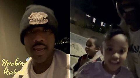 "Look Both Ways" Ray J Teaches Melody & Epik About Crossing The Street! 👨🏾‍🏫