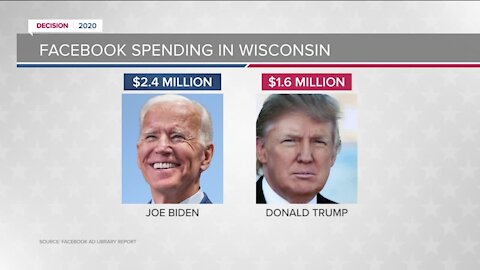 Political actors are paying millions on Wisconsin Facebook ads