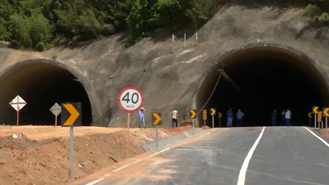 Antônio Dias: 2 Túneis na BR-381 foram liberados na manhã de hoje.