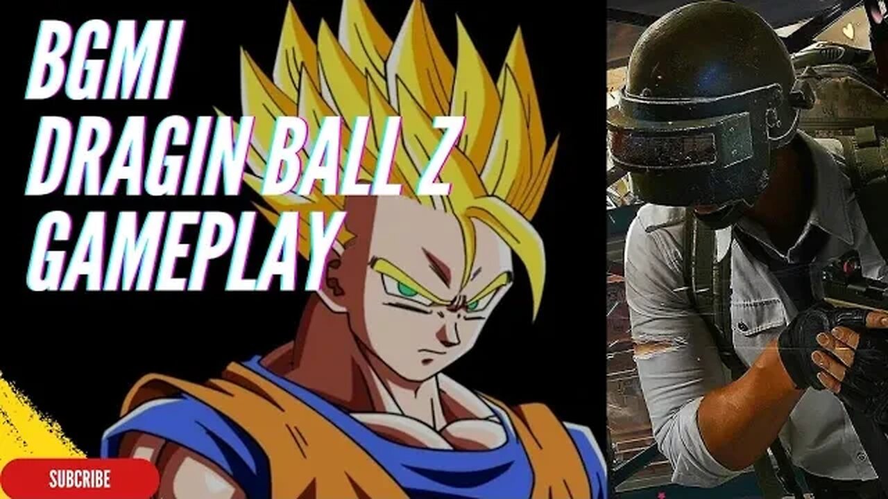 BGMI - Dragon Ball z Gameplay #bgmi #dragonball #goku #gaming
