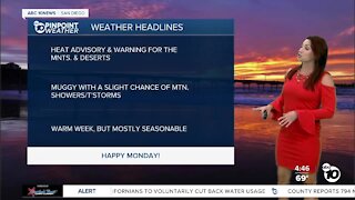 ABC 10News Pinpoint Weather with Meteorologist Megan Parry