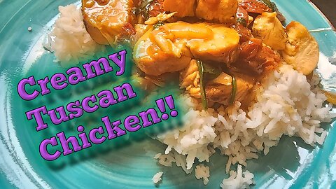 Kitchen Time: Creamy Tuscan Chicken - Keto, Paleo, Whole30!