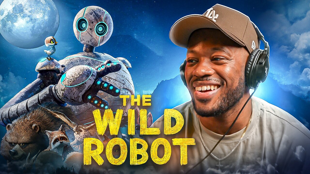 THE WILD ROBOT (2024) MOVIE REACTION!! FIRST TIME WATCHING | Had me in my feelings...