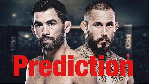 Marlon Vera Vs Dominick Cruz Early Prediction