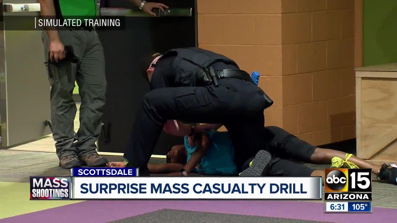 Mass shooting drill tests first responders, five Valley hospitals