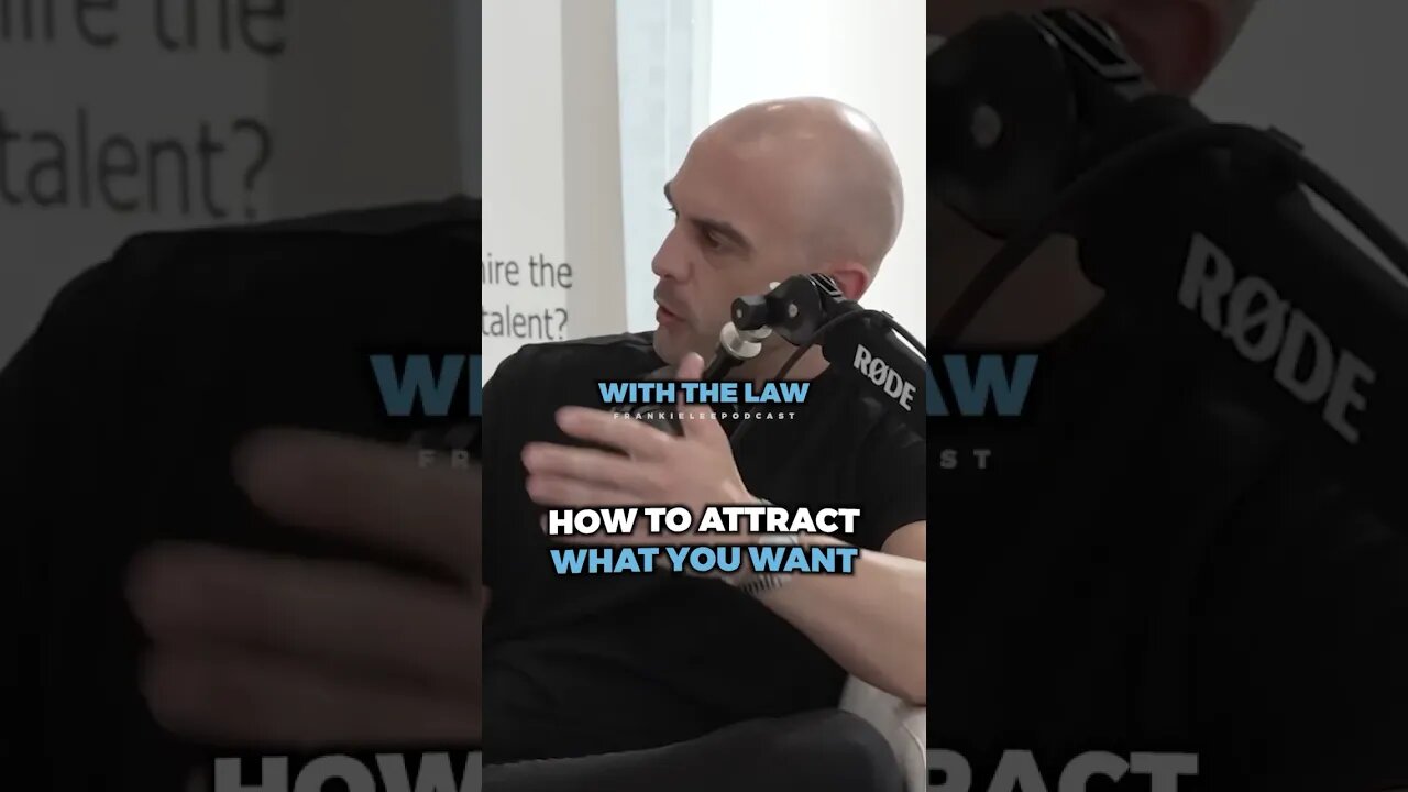 How to attract what YOU WANT ..