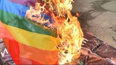 NO MORE TOLERANCE OF LGBTQ PERVERTS. JUNE/JULY/AUG/SEPT IS BURNING PRIDE SEASON 🔥🔥