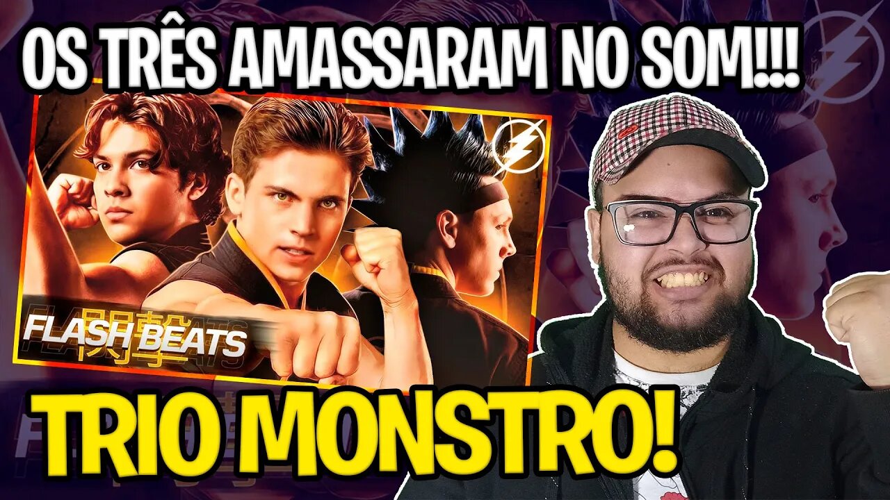 REAGINDO A Rap do Miguel, Falcão e Robby (ESPECIAL COBRA KAI) Os Mais Fortes | Ft. @AniRap e @Sting