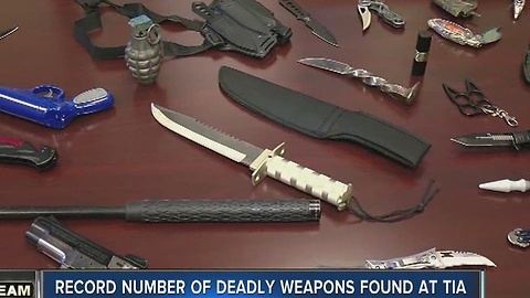 I-Team: Record amount of guns found at Tampa International Airport