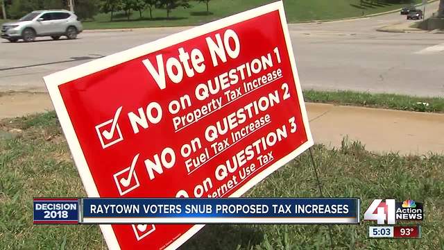 Raytown voters shut down proposed tax increases