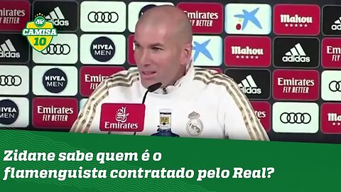 Será que Zidane conhece Reinier? OLHA o que ele falou sobre o ex-Flamengo!